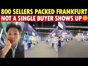 800 Chinese Auto Suppliers Flood Frankfurt, China Pavilion Packed With Sellers, Zero Buyers