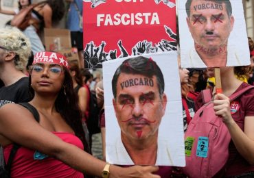 Brazil’s Flavio Bolsonaro mocked at home after self-exile to US