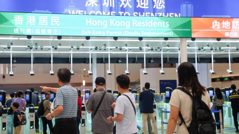 Hong Kong’s new Huanggang Port quiet ahead of expected holiday rush