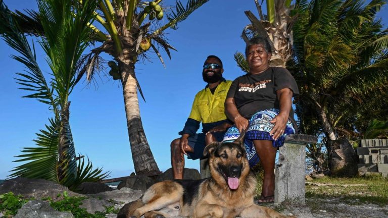 Fiji islanders brave rising seas to protect their ‘US$100 million views’