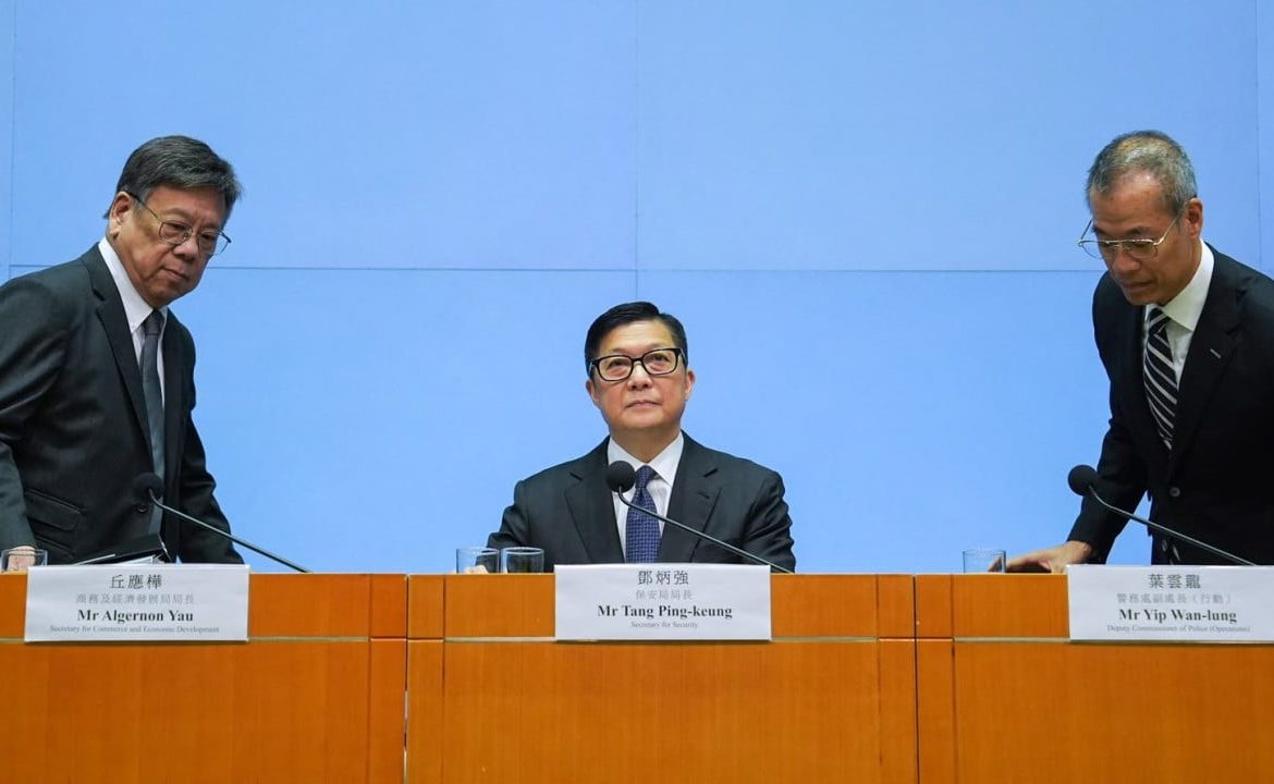 Security chief to form new task force against bid-rigging, denies efforts come too late – as it happened