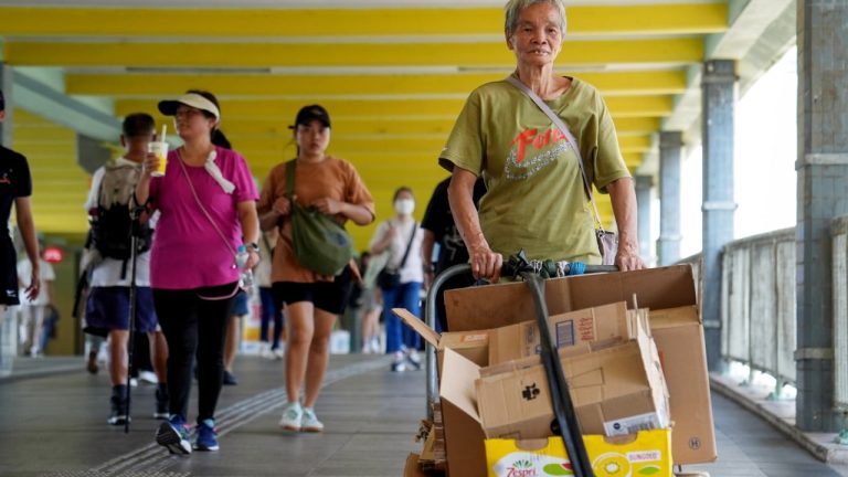 How will Hong Kong’s ‘cardboard grannies’ survive as prices drop after new policy?