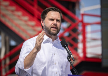 Vance Speaks at Midterm Rally in Monroe, Michigan