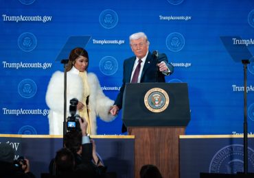 Rapper Nicki Minaj Joins Trump in Michigan to Boost Mike Rogers for Senate