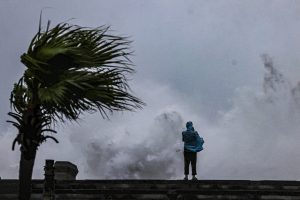 Massive Waves at Baisha Bay, Taiwan, as Typhoon Champi Approaches the Island
