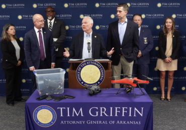 REPLAY: Arkansas AG Griffin Holds Press Conference With FCC Chief Brendan Carr